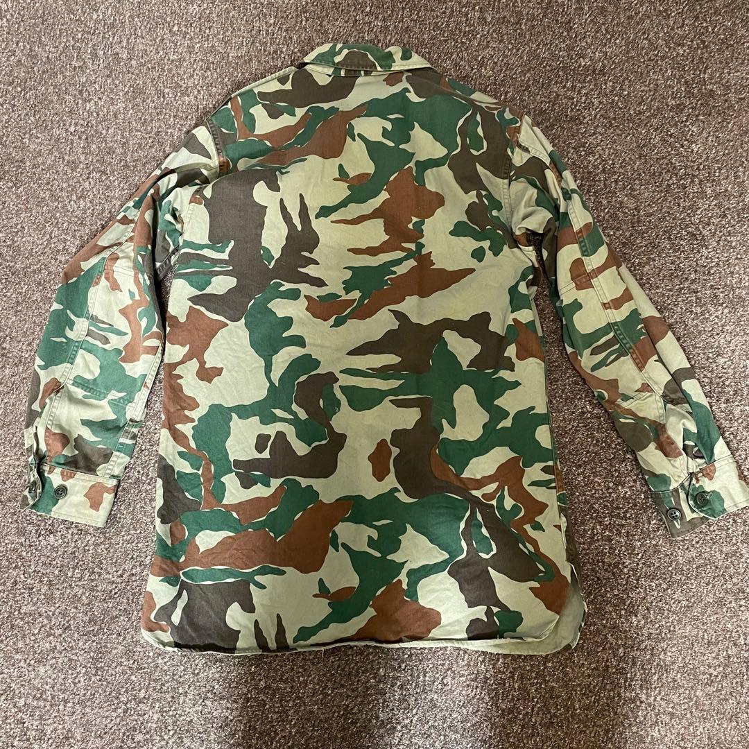 希少　迷彩服セットアップ　「熊笹迷彩」　ヴィンテージ　１９８６年製　特号サイズ