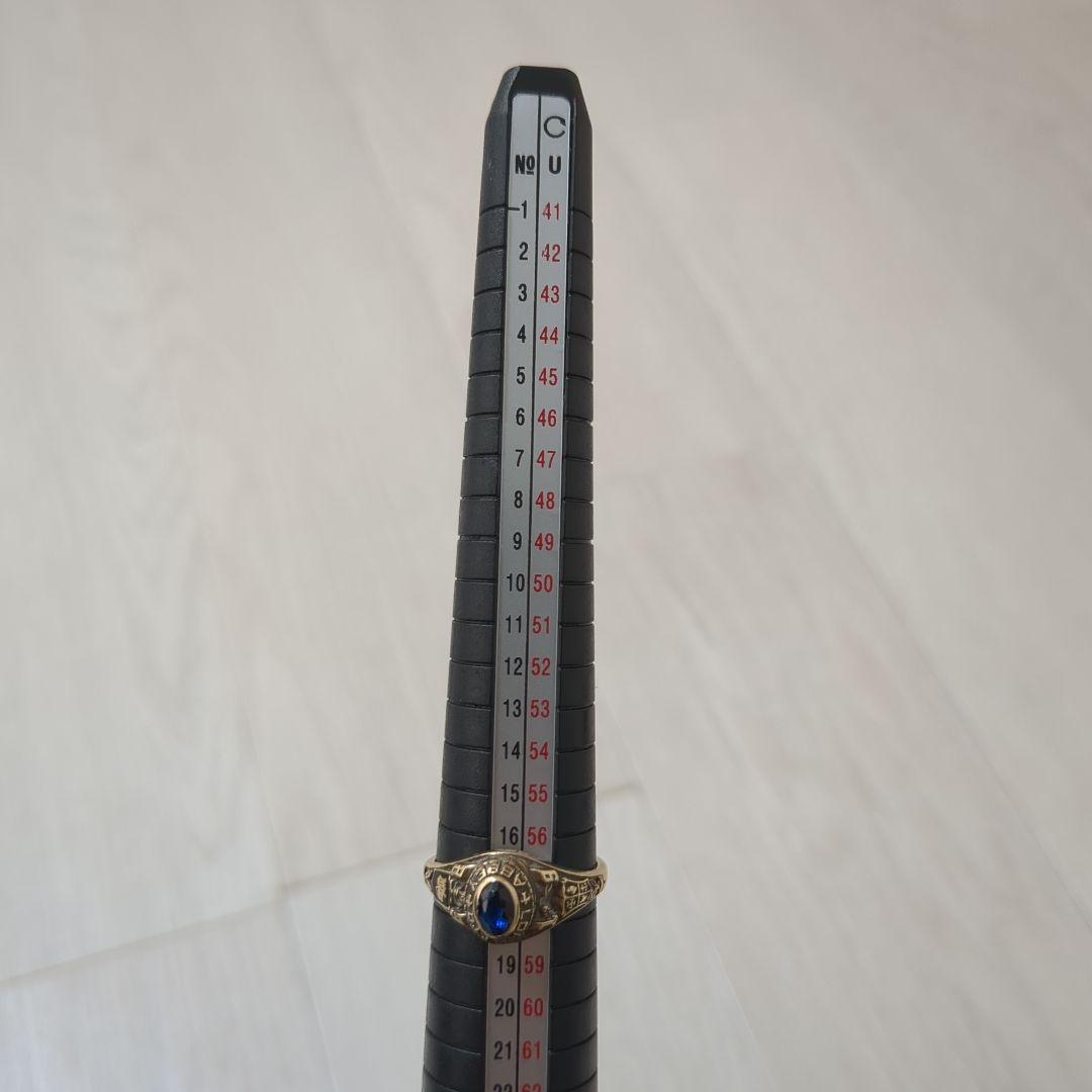 JOSTENS ジャスティンズ社製 10K スクールリング 1989年 US8号