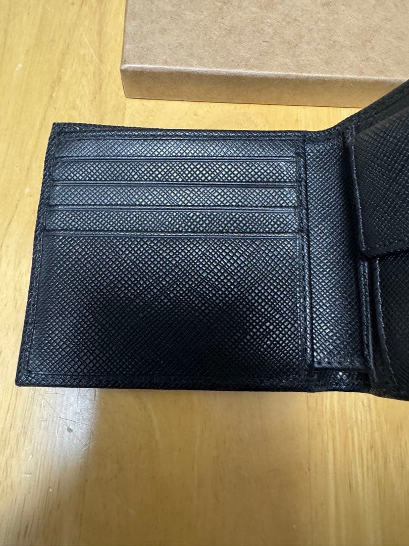 新品未使用Polo Ralph Lauren ブラック二つ折り財布