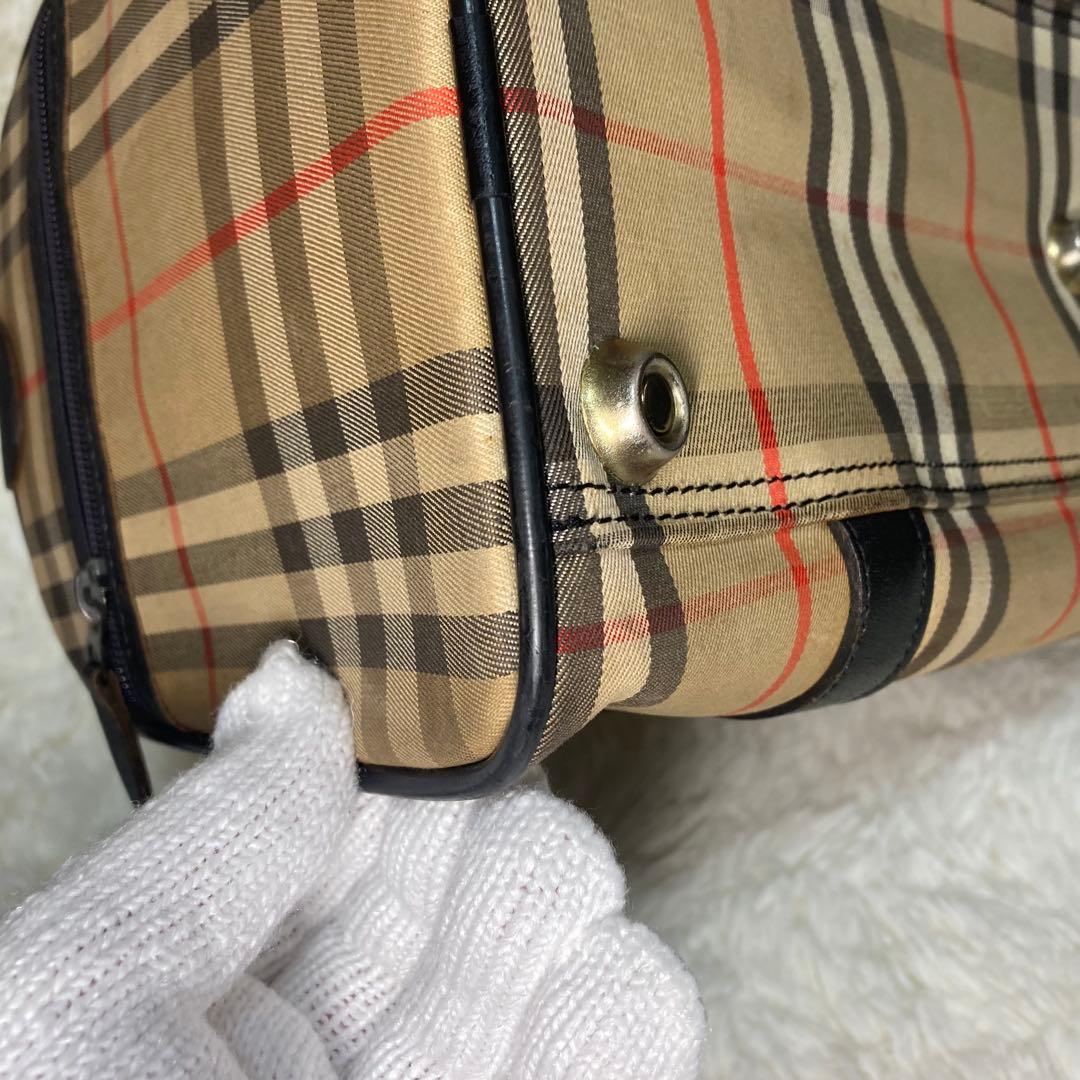Burberrys ヴィンテージ バーバリーズ ボストンバッグ ノバチェック柄