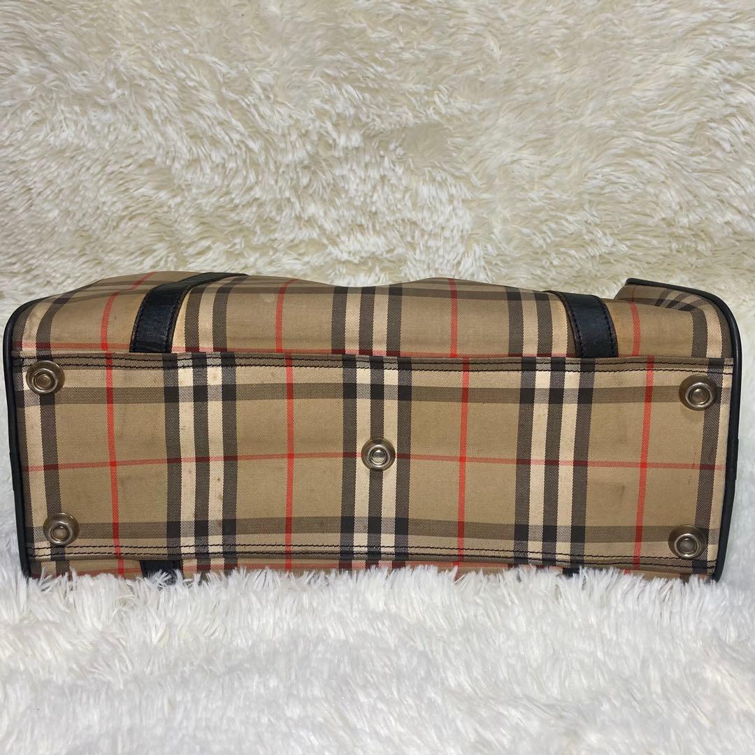 Burberrys ヴィンテージ バーバリーズ ボストンバッグ ノバチェック柄
