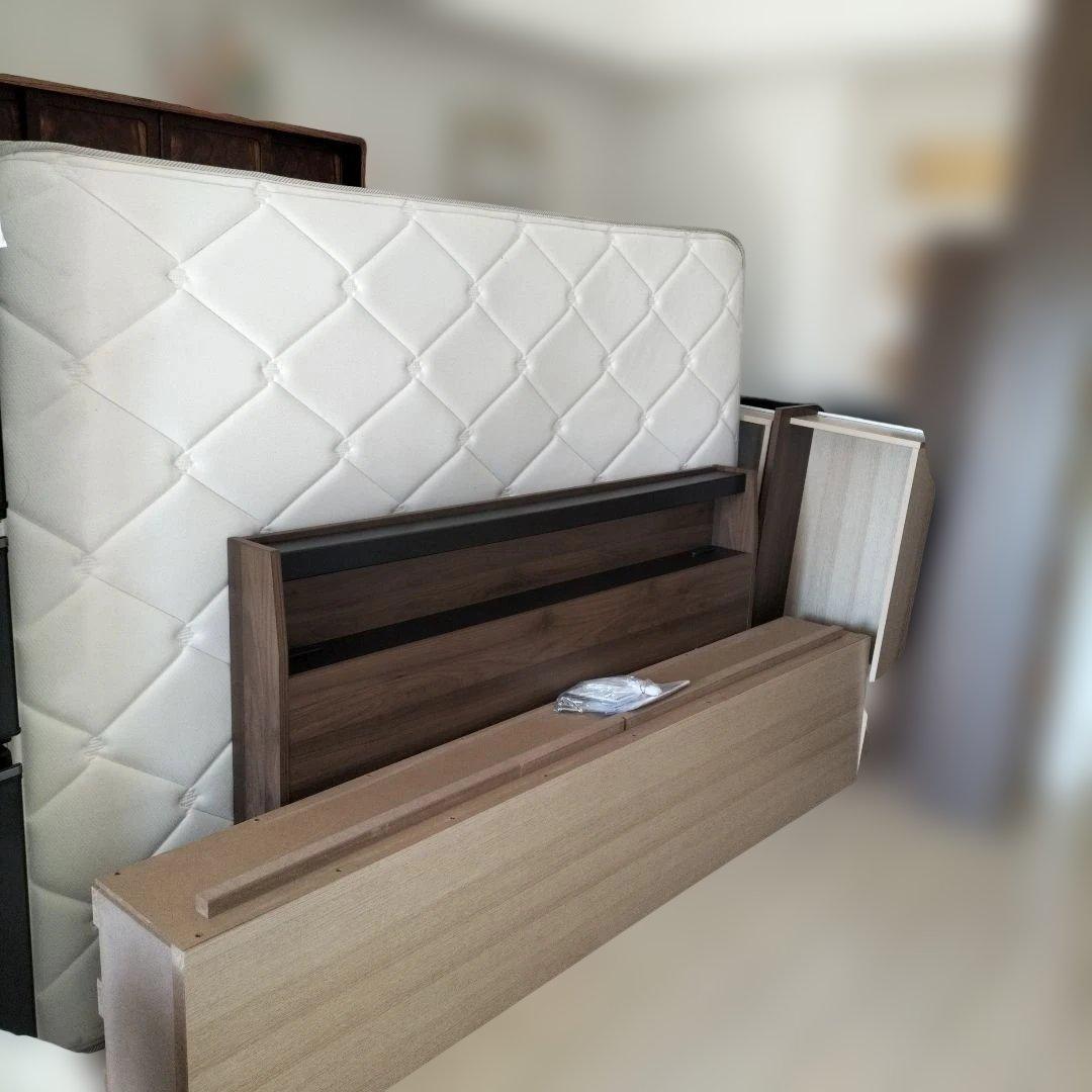 B*s様 【埼玉県所沢市現地引取限定】Granzセミダブルベッドフレーム＆マット