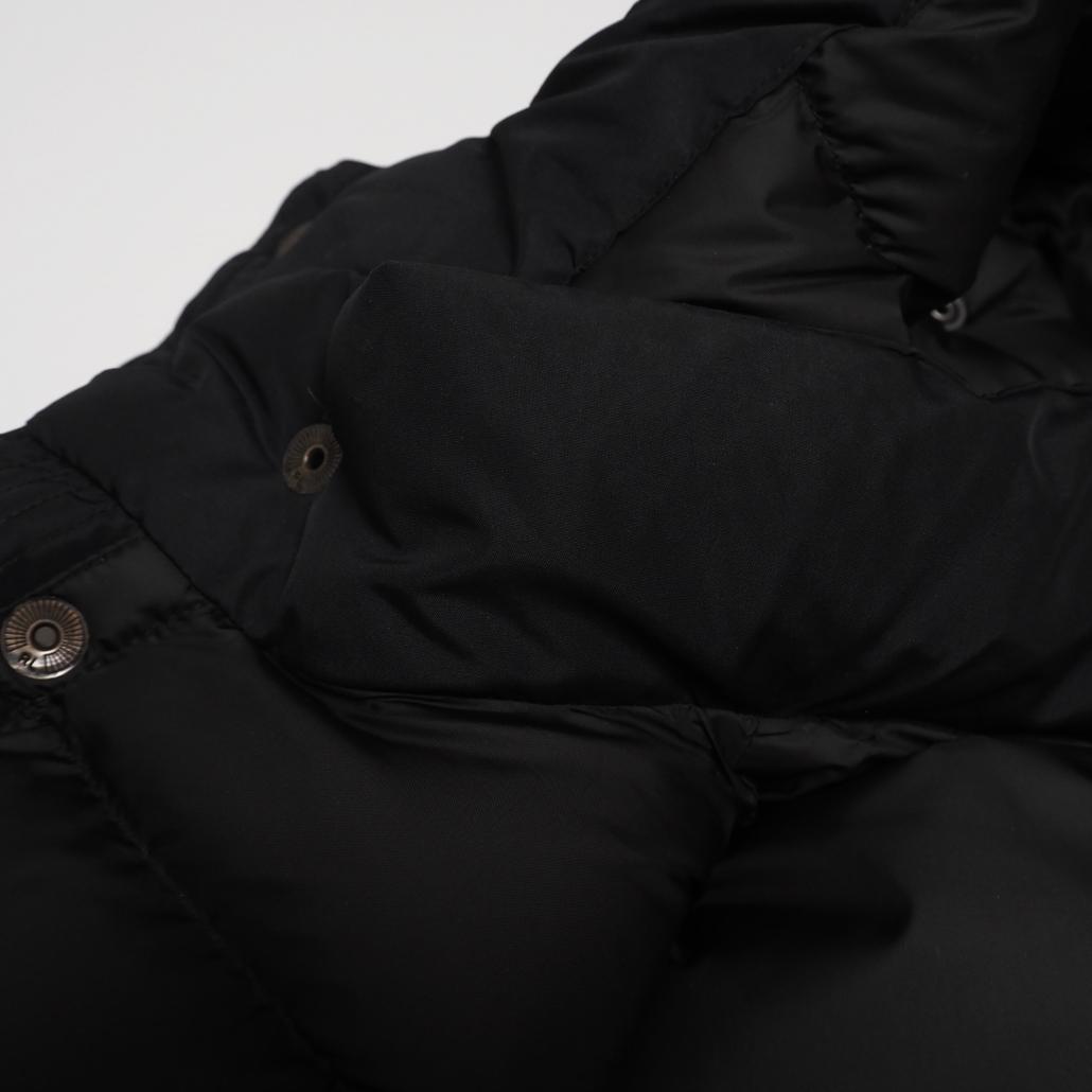 POLO RALPH LAUREN ポニー刺繍 2WAY肉厚ダウンベスト 黒S