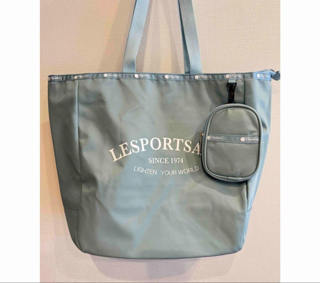LESPORTSAC レスポートサック トートバッグ 新品未使用 水色