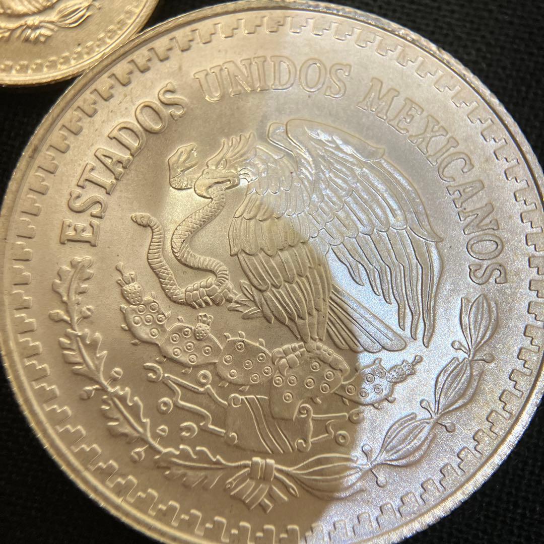 ダ*ー様 メキシコ リベルタード銀貨 2000年