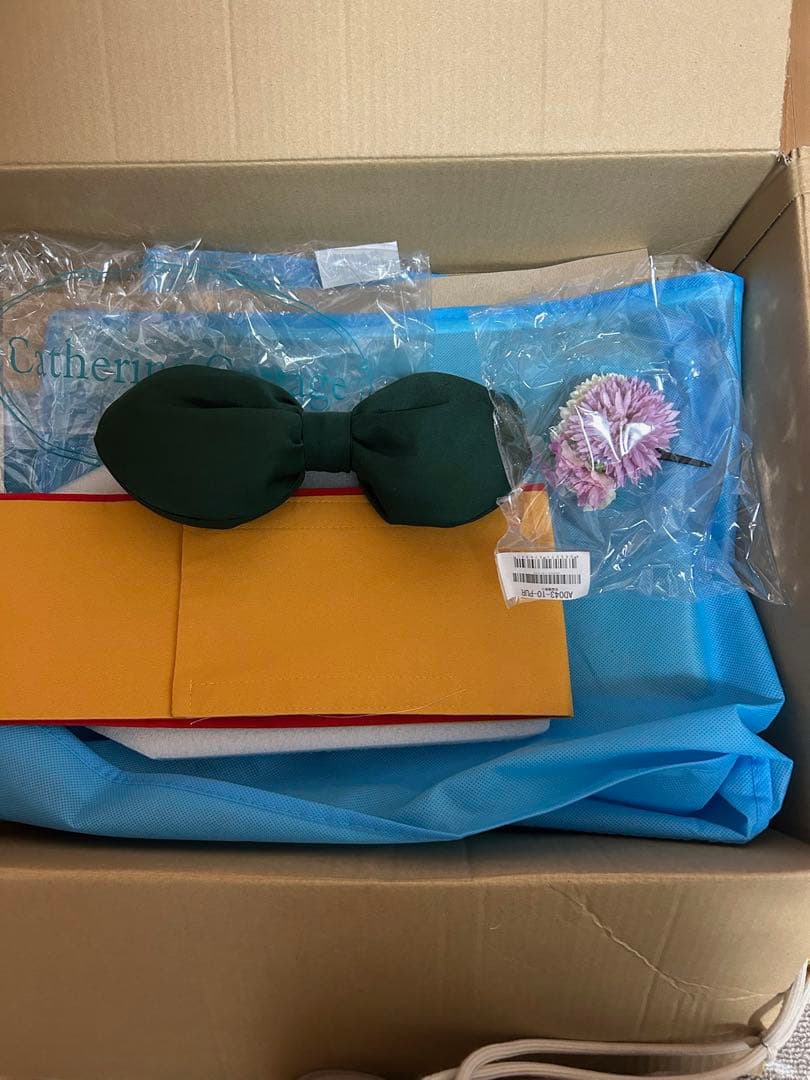 【半襟、ヘアアクセサリ付】キャサリンコテージ 袴 150cm