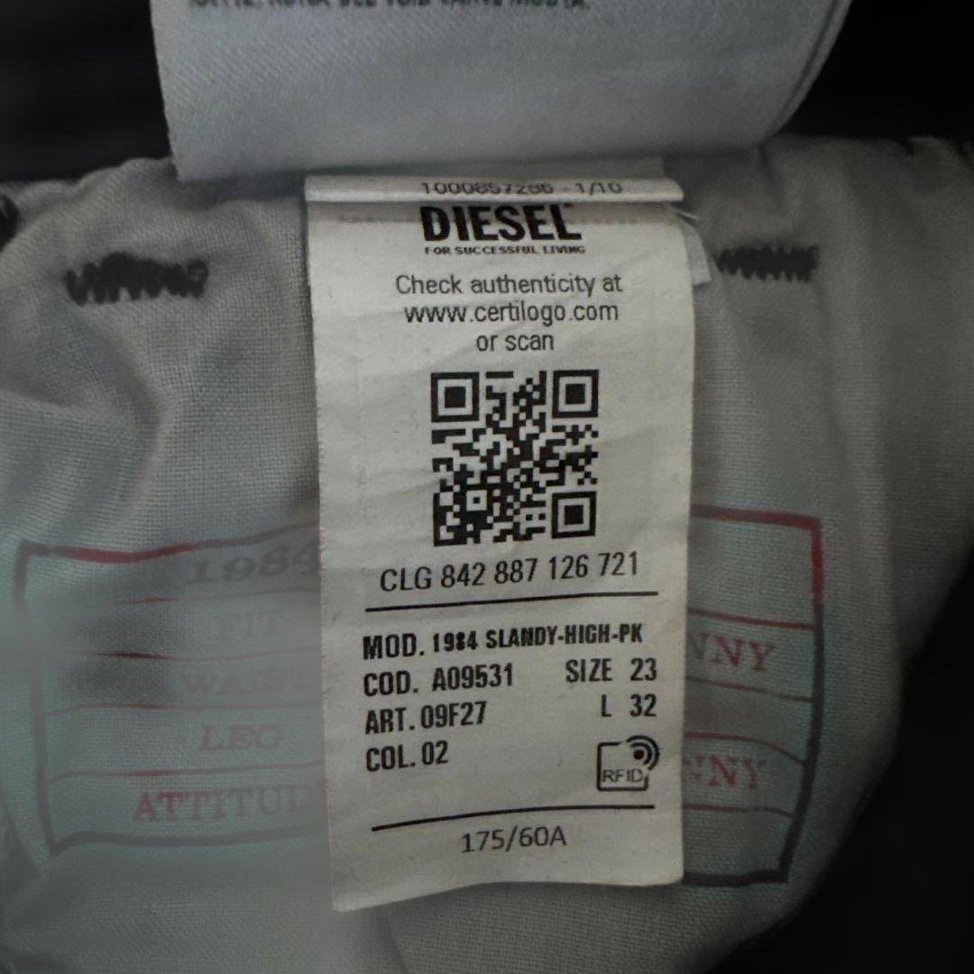 Diesel スキニーデニム ブラック定価77,000円