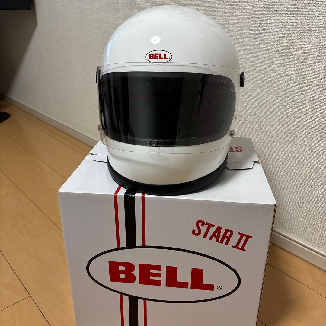 美品・外箱あり・BELLSTAR Ⅱ ホワイト　Lサイズ