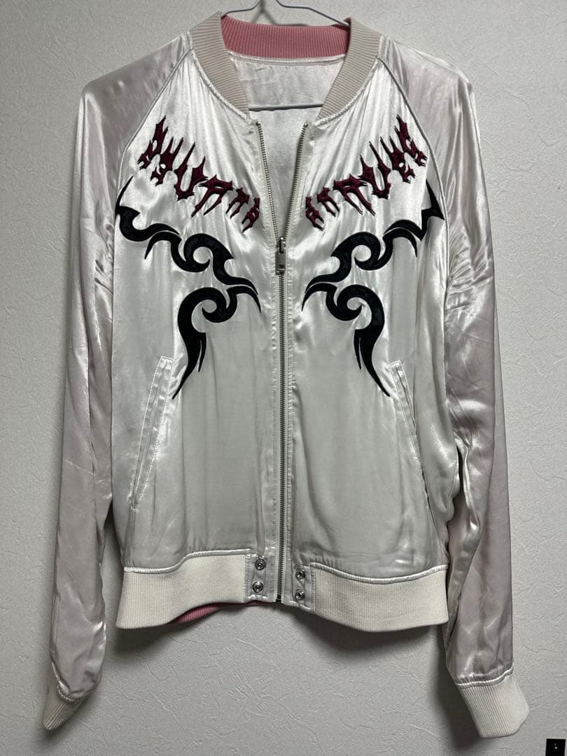 DIESEL ディーゼル スカジャン ピンク 白