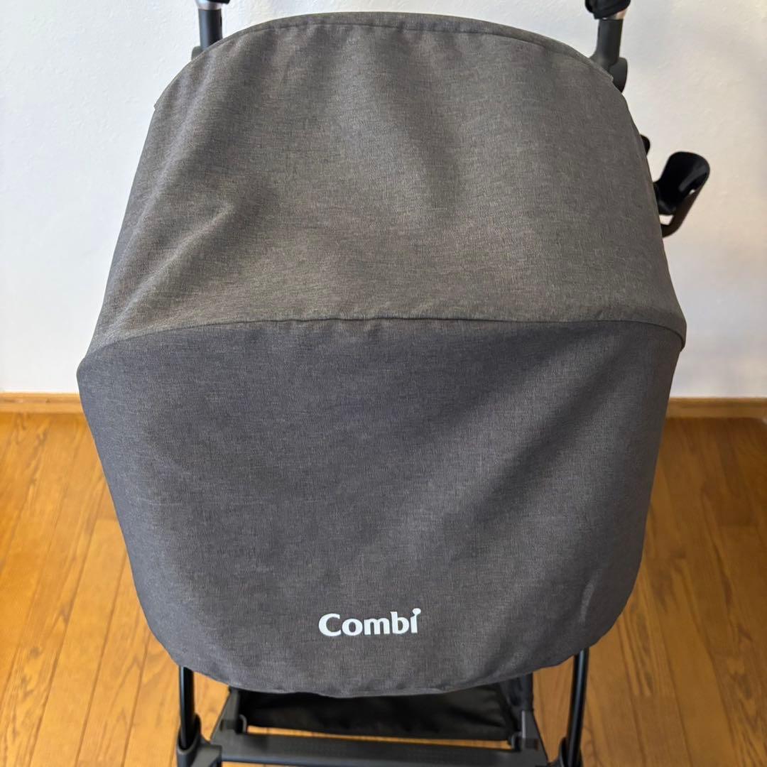 ＊美品＊COMBI コンビ　ラベリタ　エッグショックAL　マスキレーグレー