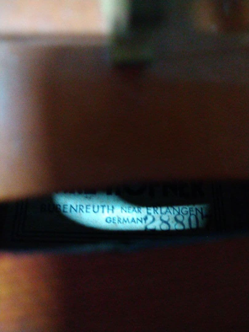 カールヘフナー　28807 バイオリン 本体 ケース付き