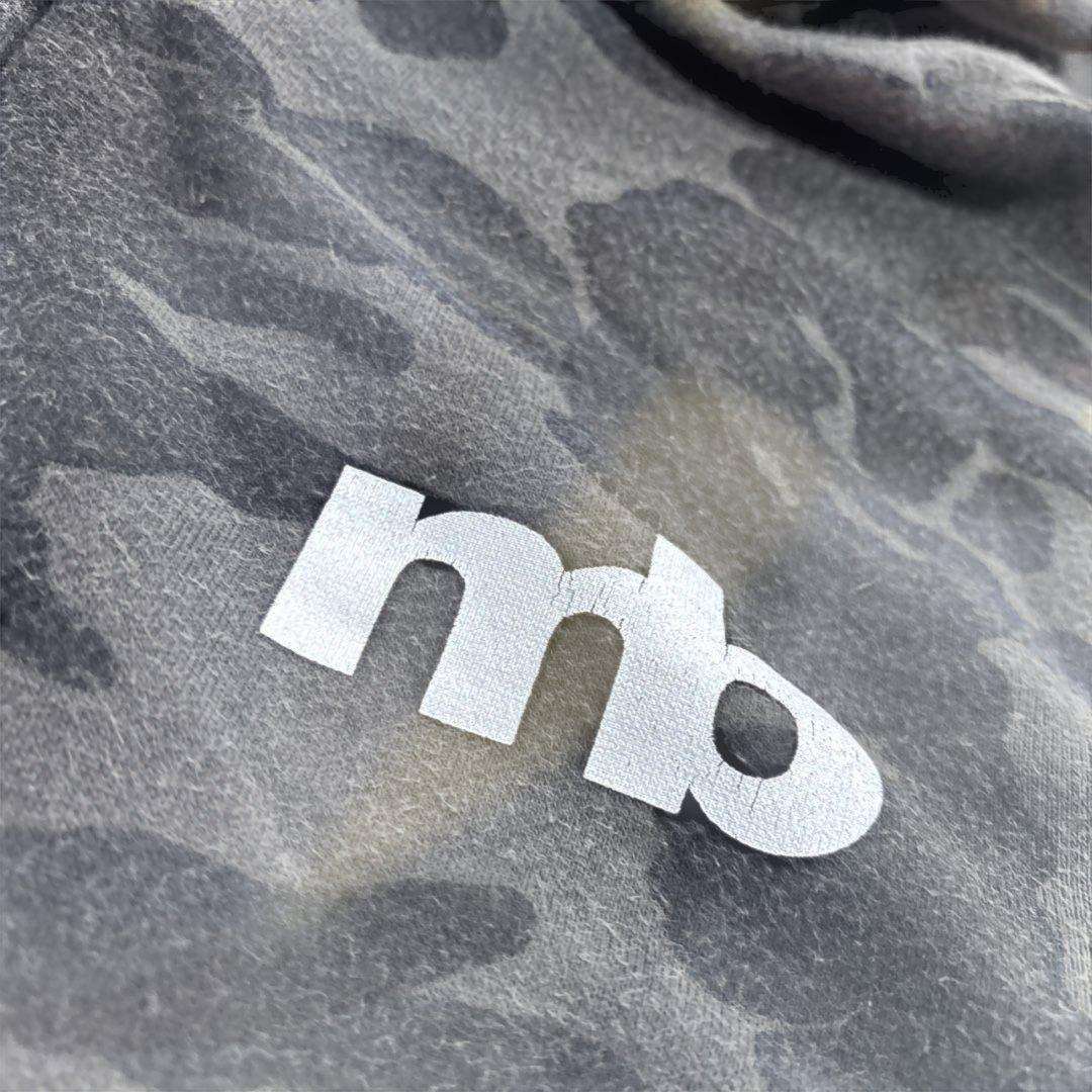 値下不可　Megabass 迷彩パーカー mb メガバス