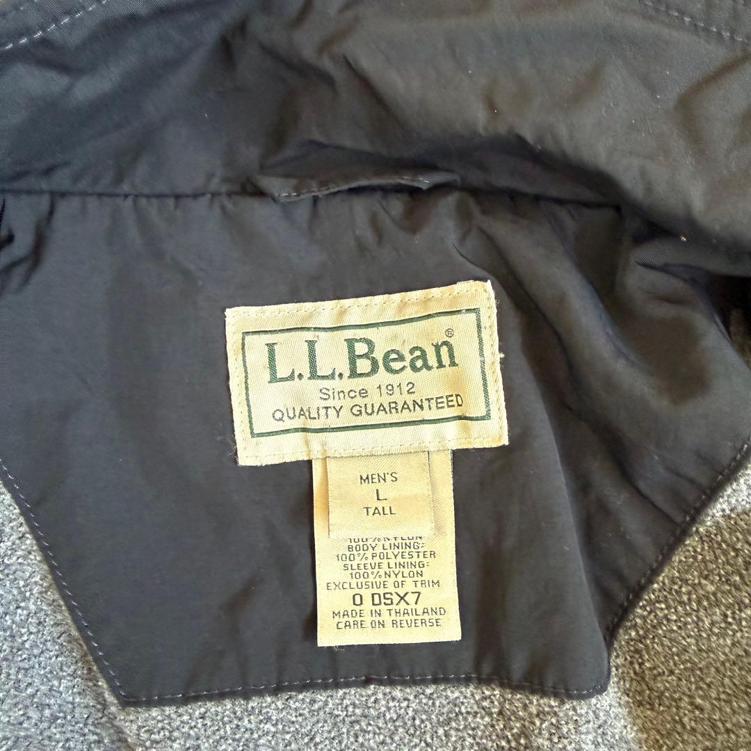 90s エルエルビーン ウォームアップジャケット L ブラック