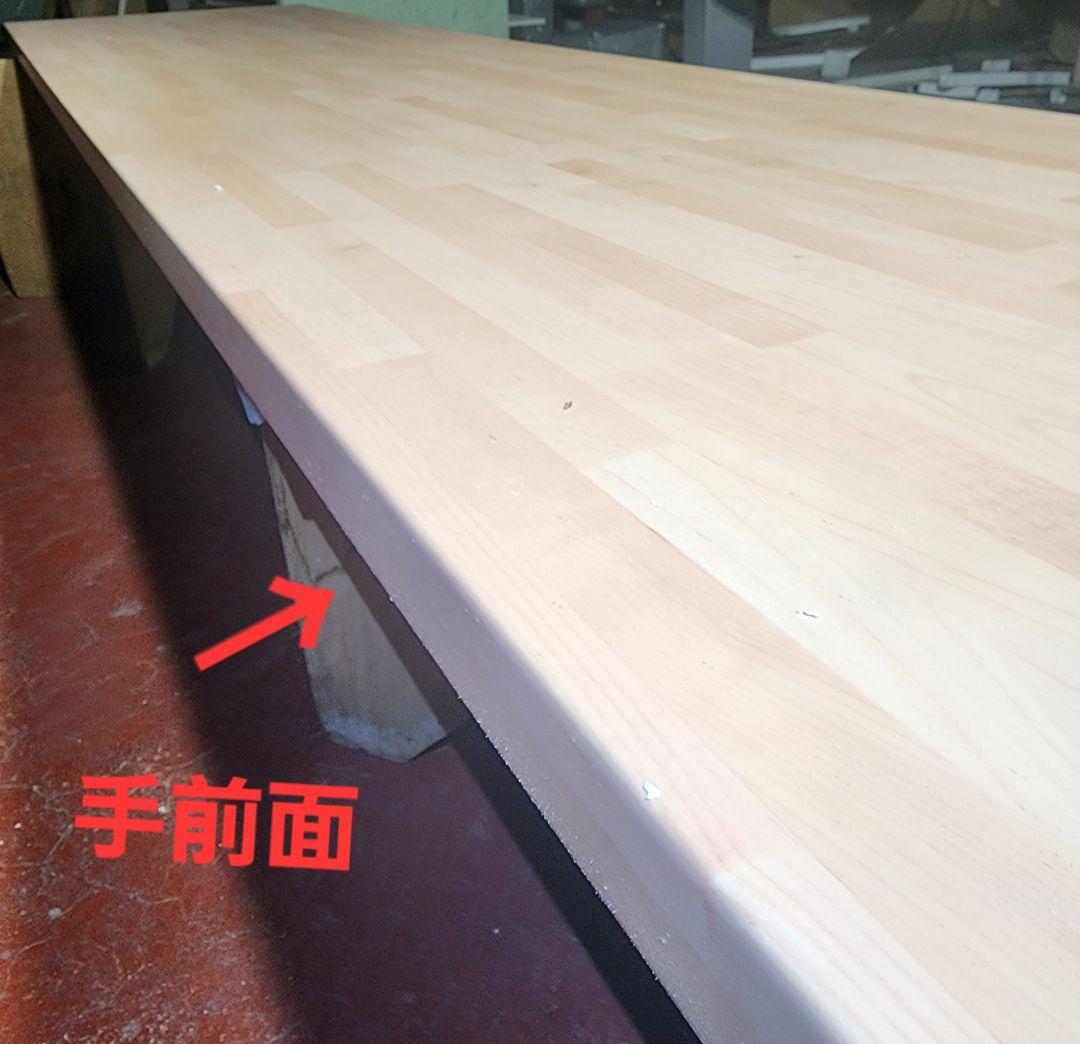 輸入 ヨーロッパ製メラミン カウンターパネルメイプル(2548×600×40㎜)