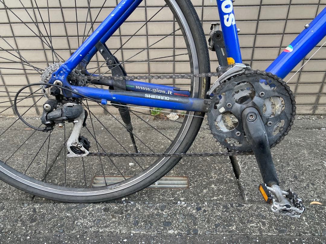 GIOS PURE FLAT ジオス ピュア フラット 前3×後8 ジオスブルー