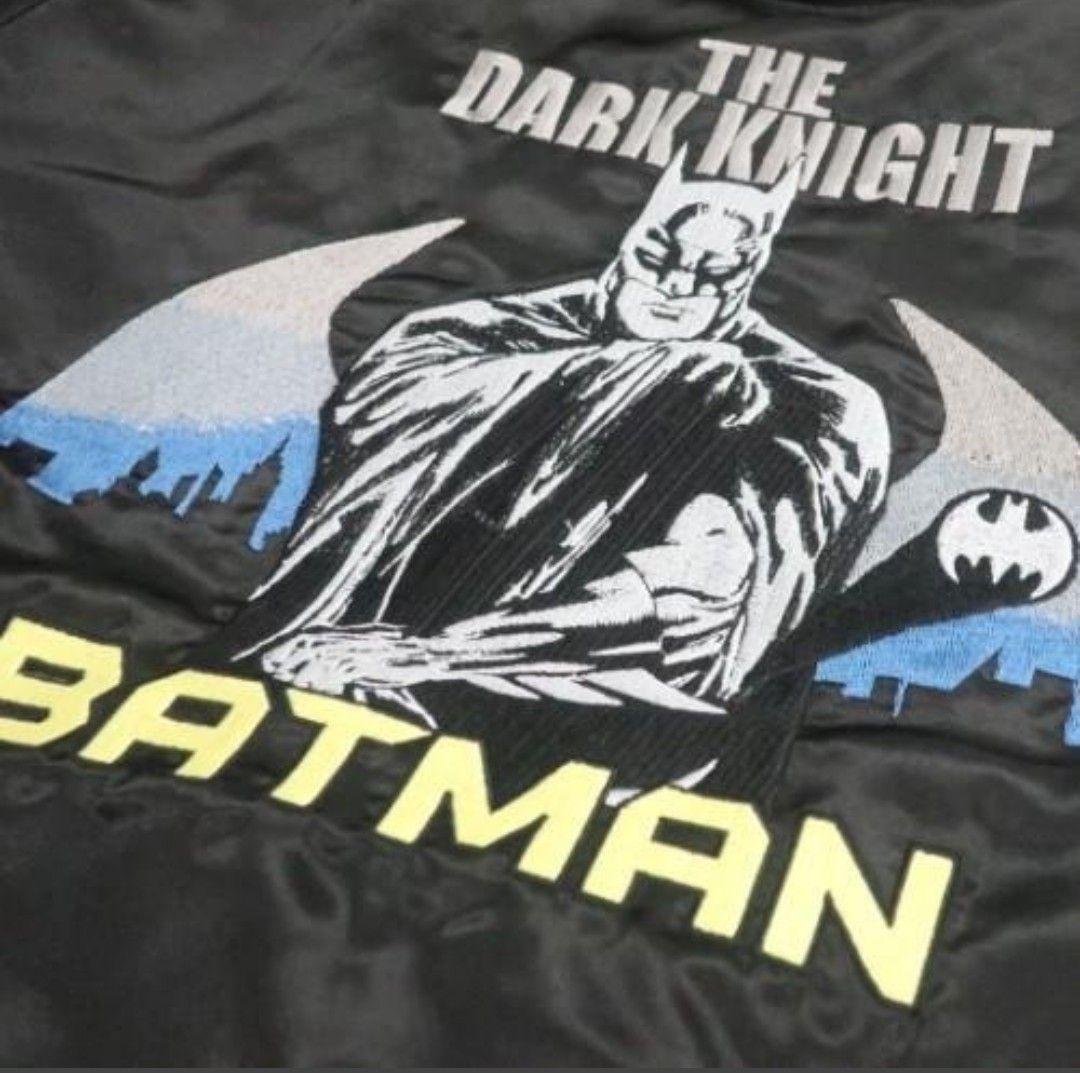 希少⭐新品/タグ付き⭐丸眞 85周年 DC バットマン スカジャン Lサイズ 黒