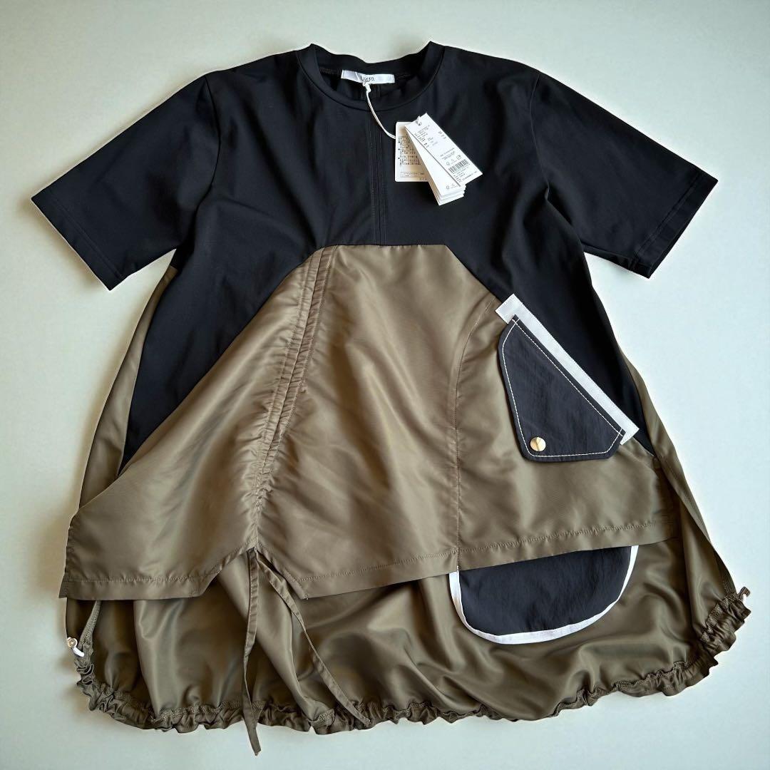 2024ss UN3D. アンスリード　MA-1 DETAIL T-SH 36