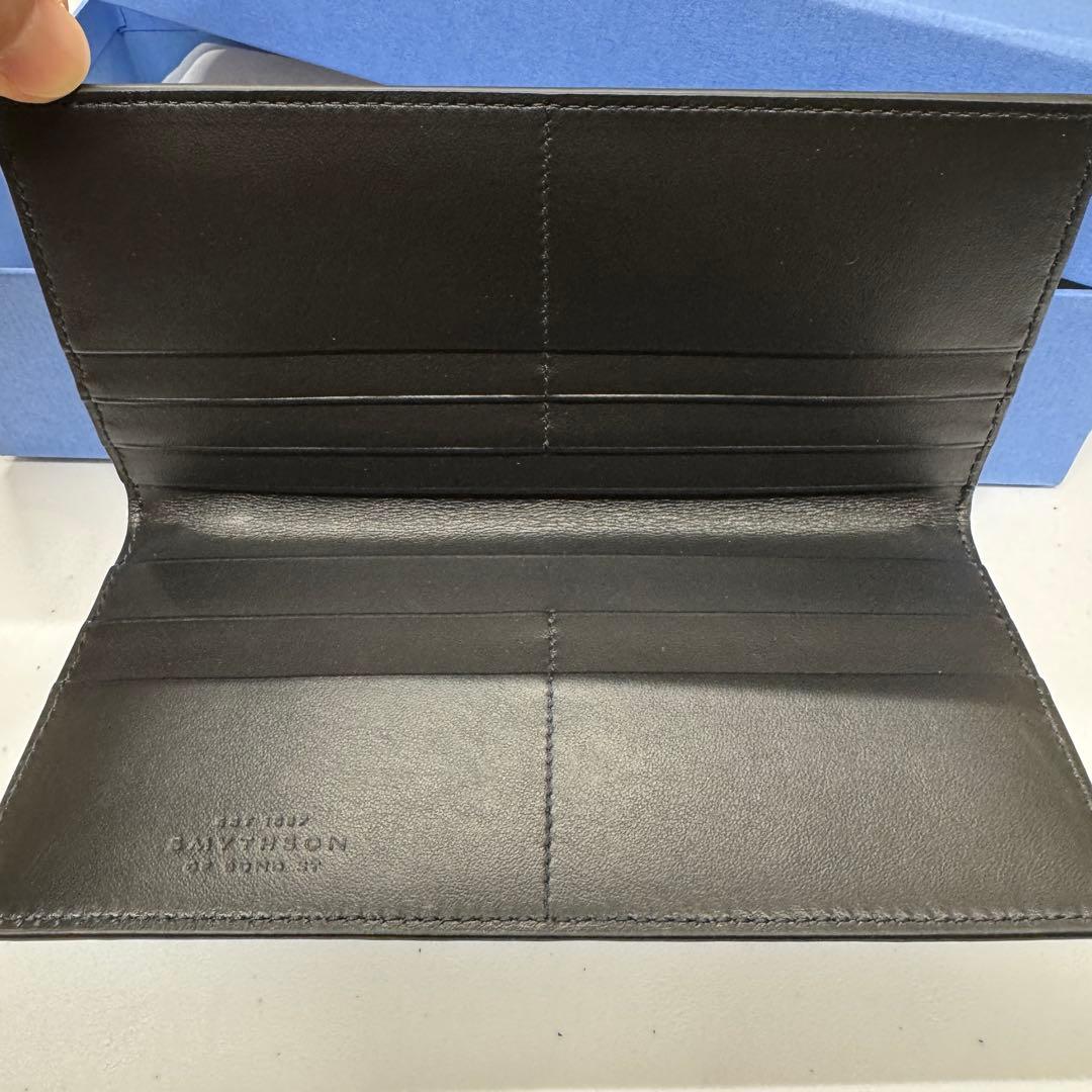 Smythson スマイソン ダブルジップ 長財布