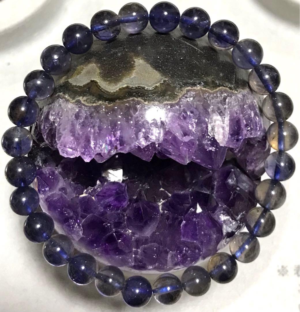 美品　ウルグアイ産　アメジスト　笑口　ドーム　約５８mm