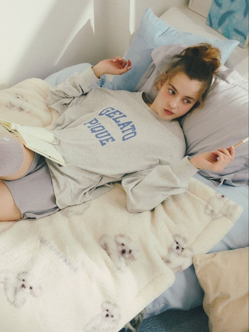 【完売】正規品♡新品未開封♡ジェラートピケ♡ドッグ柄プリント毛布♡マルチーズ