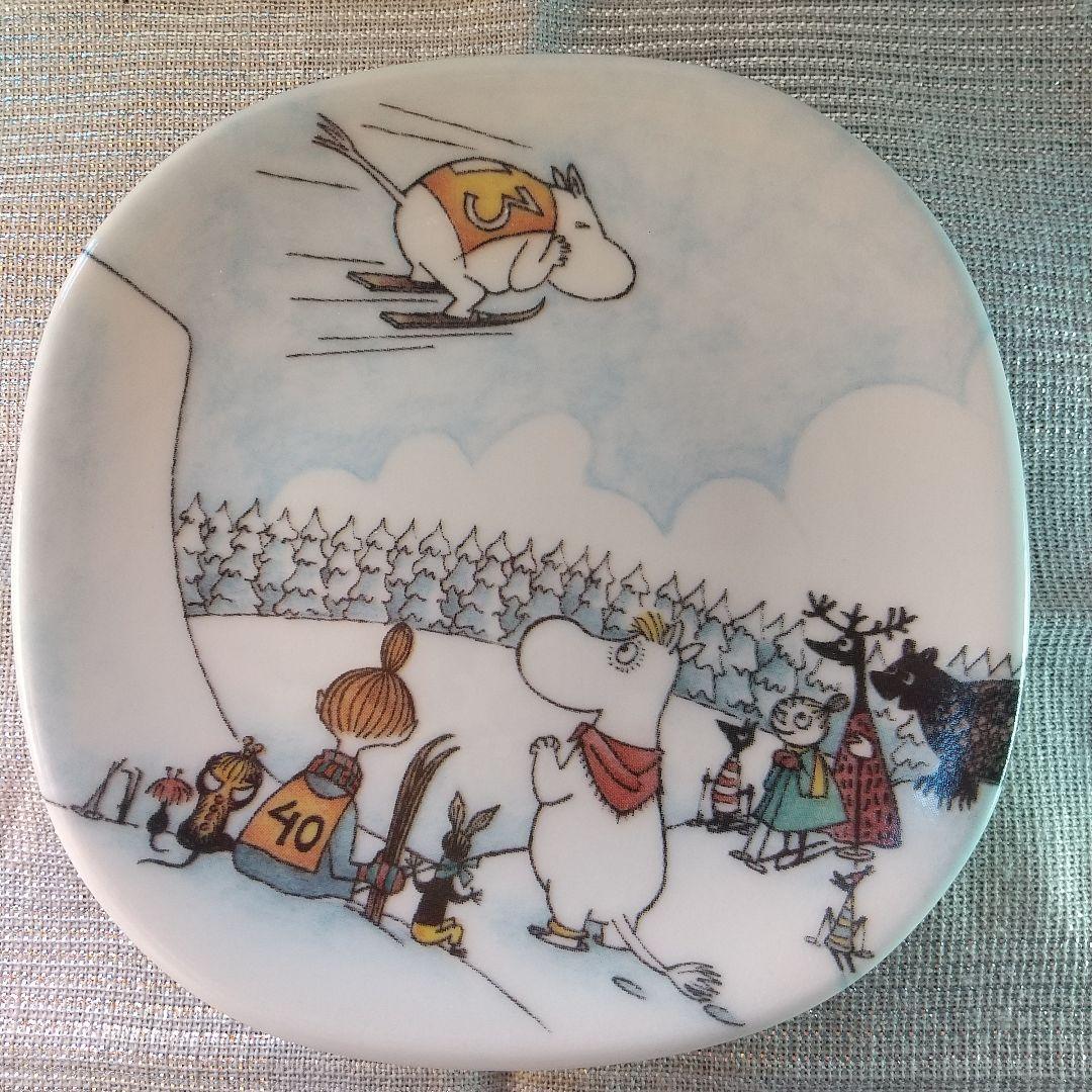 アラビア ムーミン ウォールプレート 三枚セット  廃盤  クリスマス レア