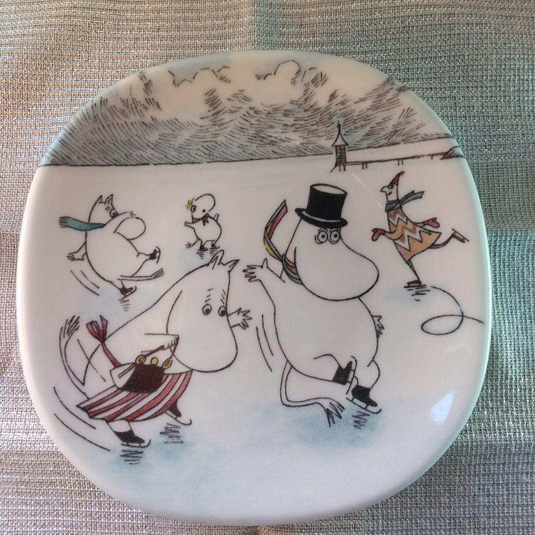 アラビア ムーミン ウォールプレート 三枚セット  廃盤  クリスマス レア