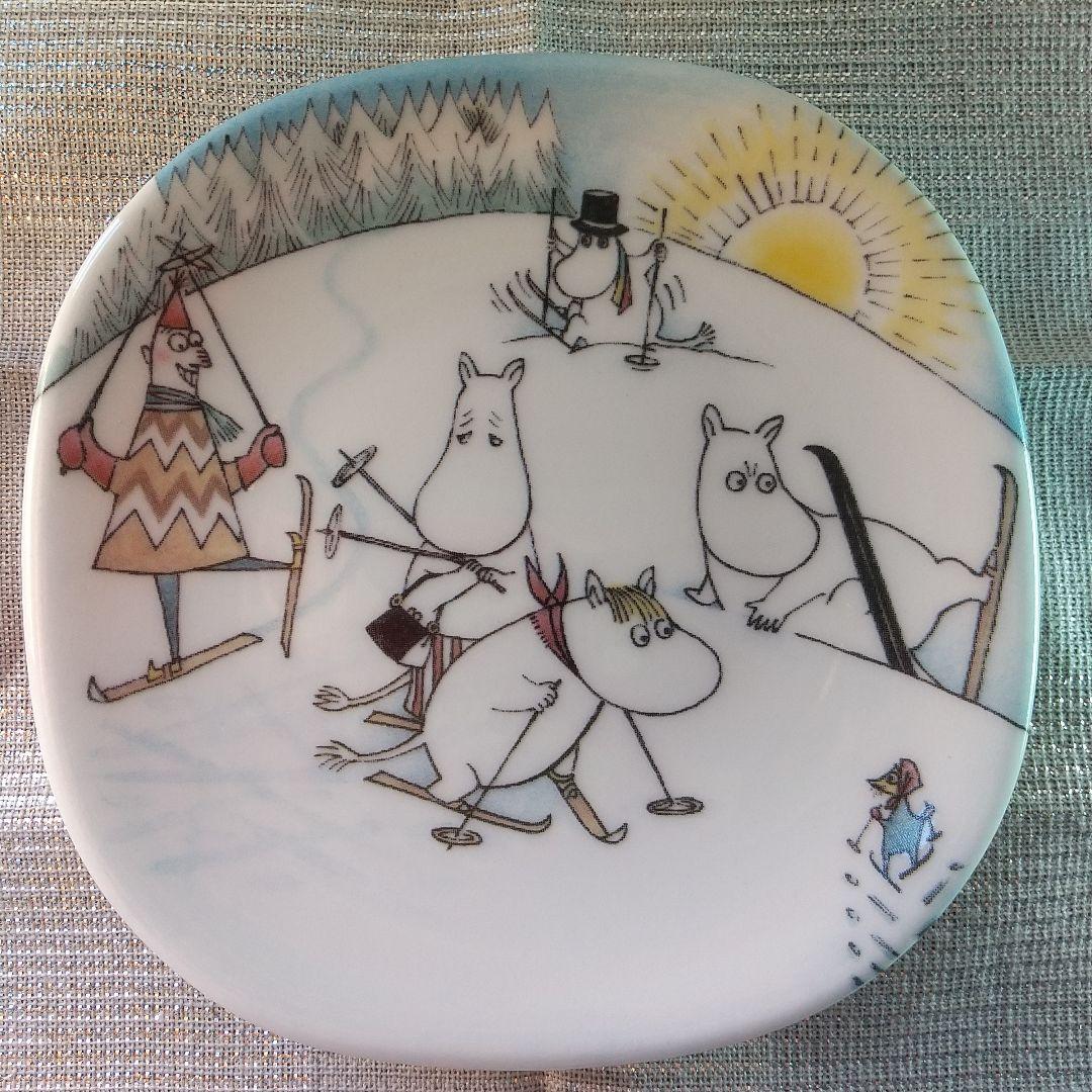 アラビア ムーミン ウォールプレート 三枚セット  廃盤  クリスマス レア