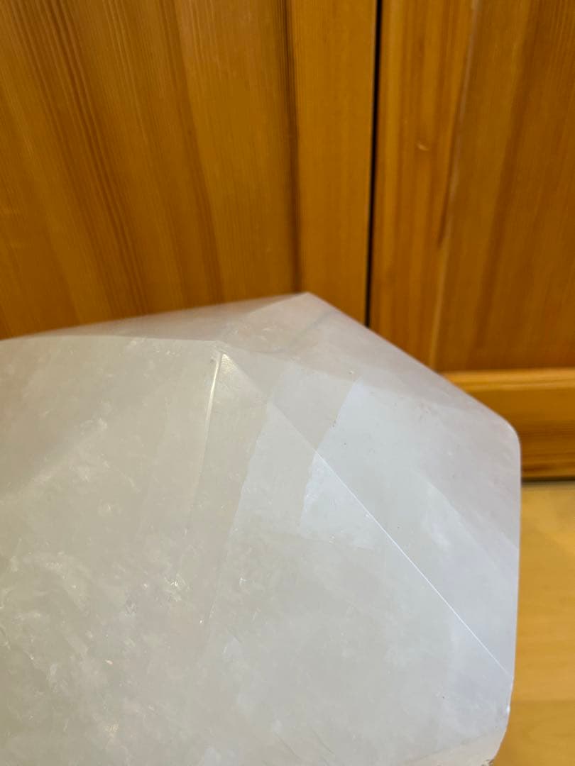 超巨大　水晶　六角柱　35キロ　巨大