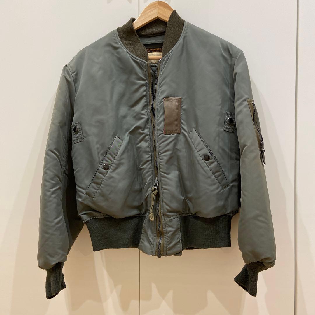 ア*ン様 バズリクソンズ　B-15D フライトジャケット サイズ38 グレー