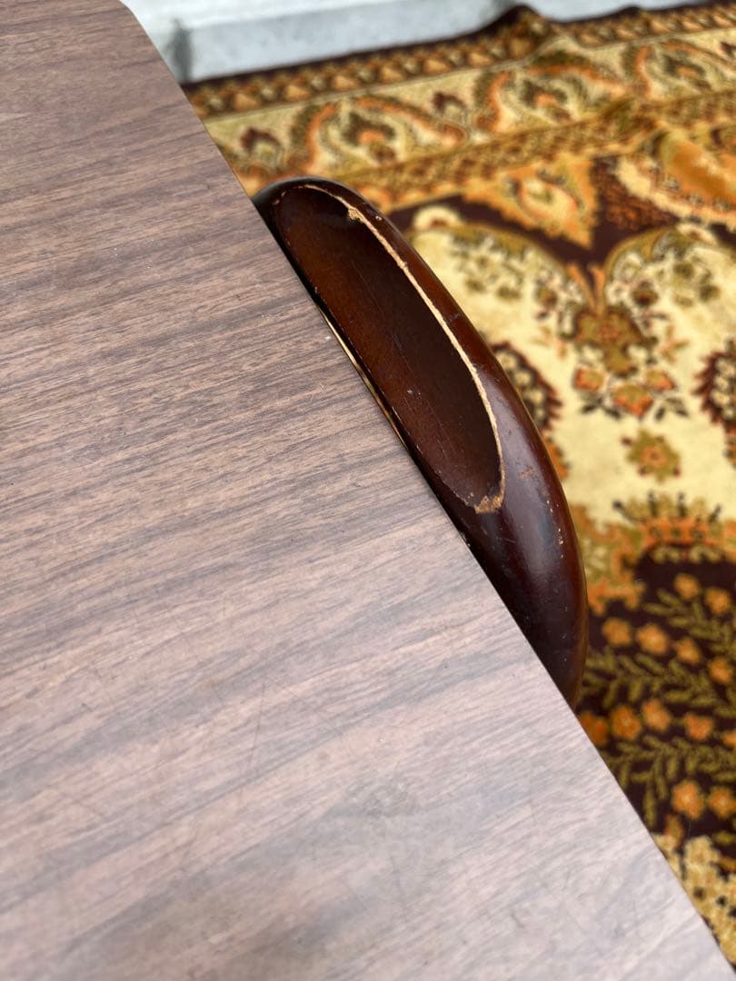 希少 HSK 飛騨産業 キツツキ アイガー サイドテーブル 昭和レトロ 当時物