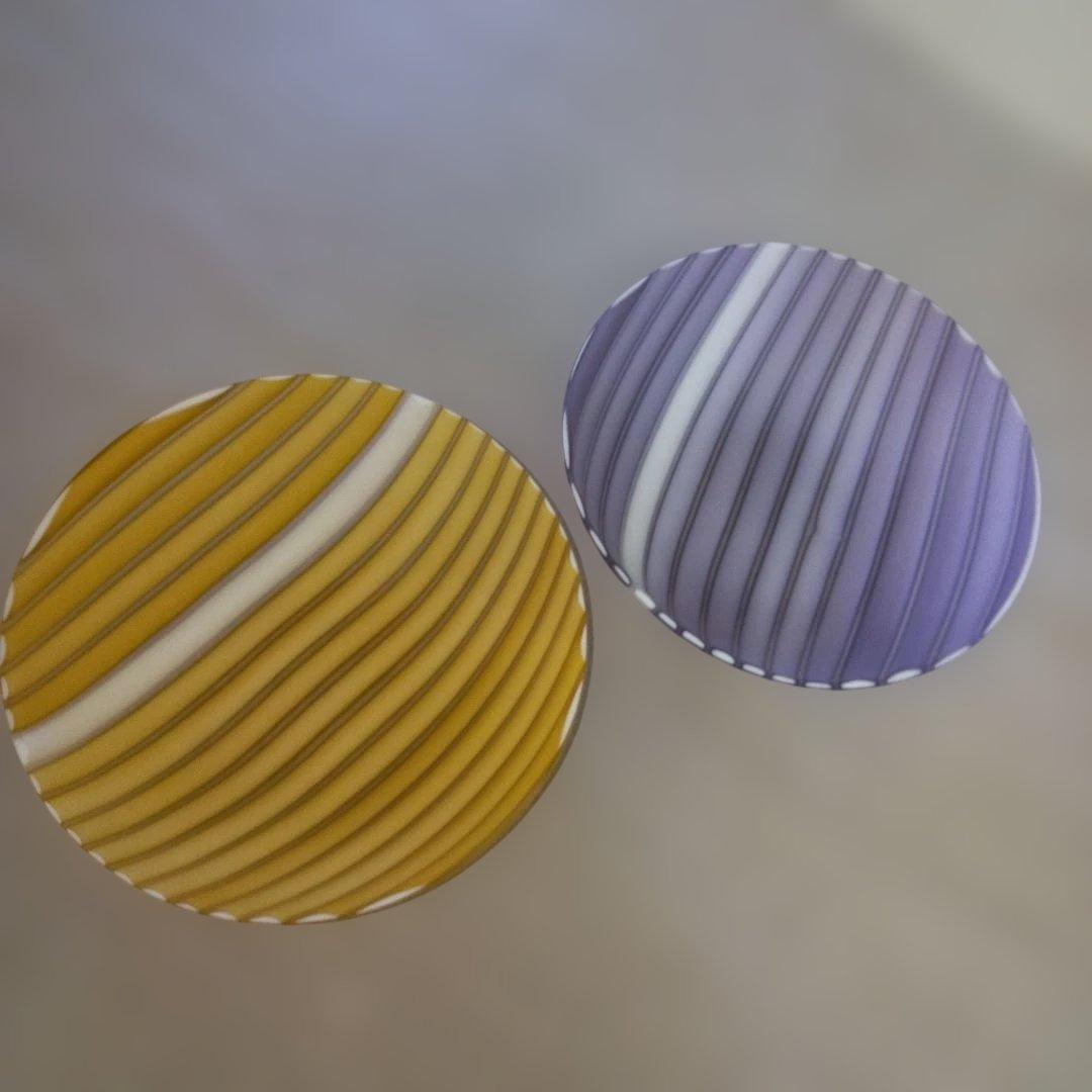 ☆新品☆　作家もの　ガラス小鉢　２色