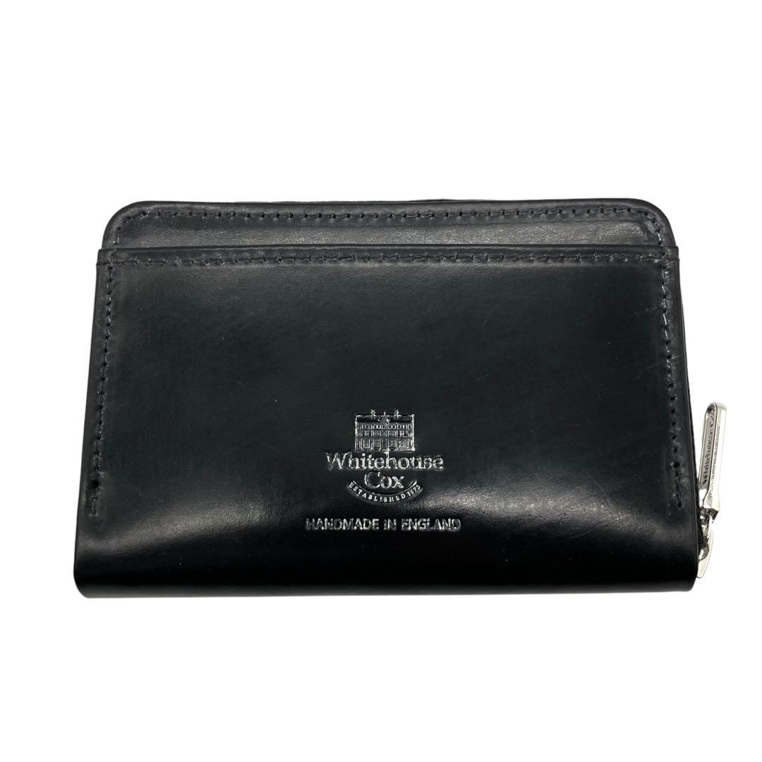 良品 1984 WHITEHOUSE COX ケース レザー ブラック