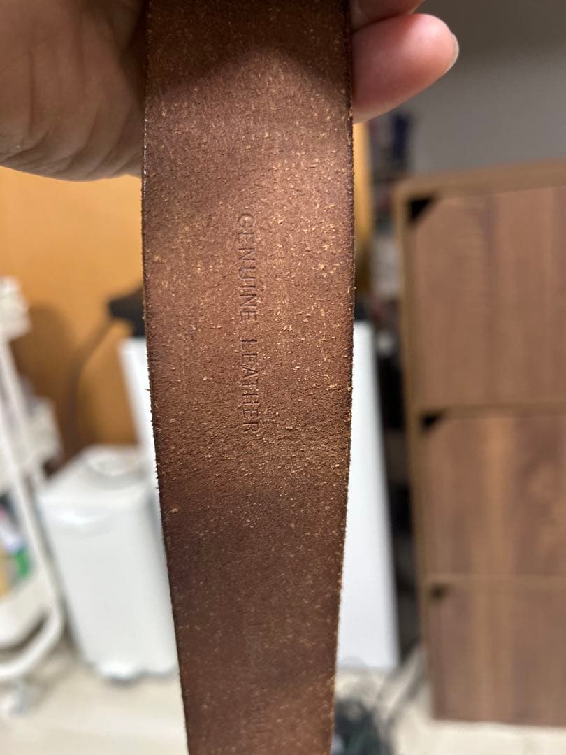 希少Ralph Lauren 本革ベルト 牛の頭バックル