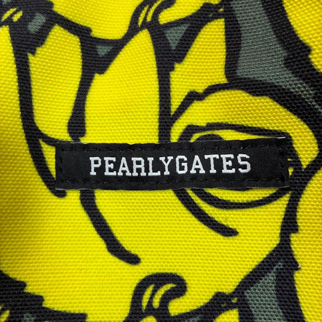 PEARLYGATES トートバッグ　ゴルフバッグ　なまけもの　総柄 大容量
