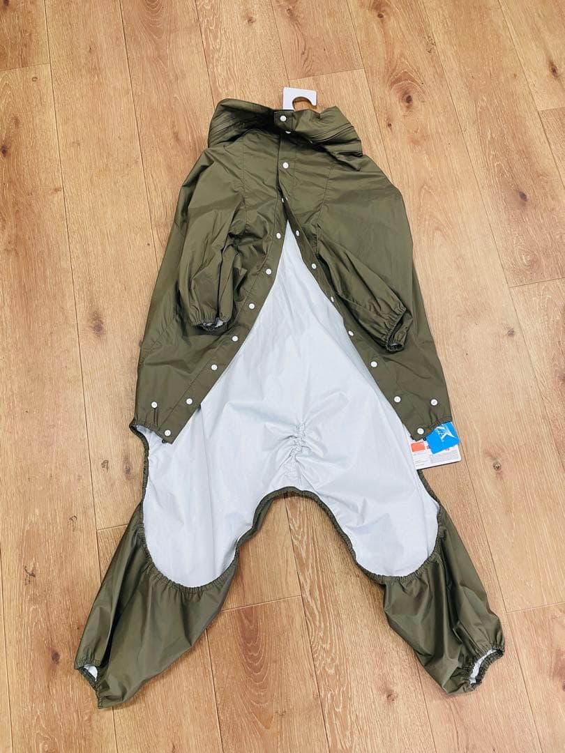 マンダリンブラザーズ 犬　レインスーツ 5L大型犬　カーキ