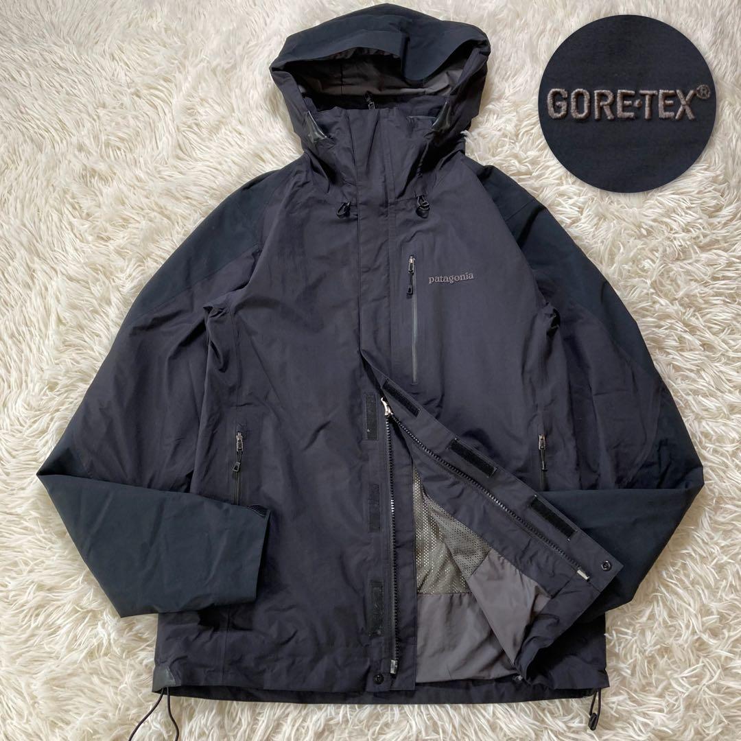 極美品 パタゴニア GORE-TEX ハードシェルジャケット ブラック S