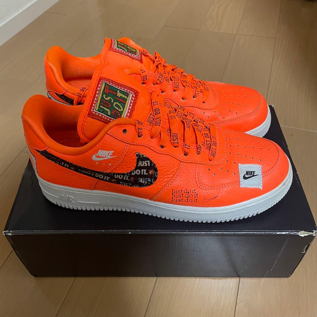 超美品　ナイキ エア フォース 1 '07 プレミアム JUST DO IT