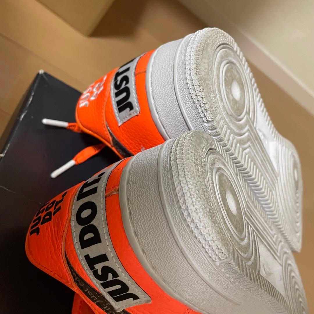 超美品　ナイキ エア フォース 1 '07 プレミアム JUST DO IT