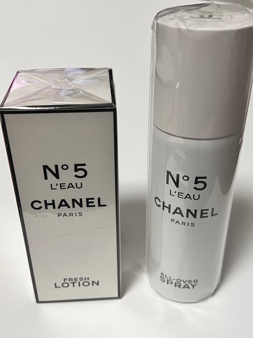 未開封　シャネル　No.5ロー　ローション&オールオーバースプレー　値下げ