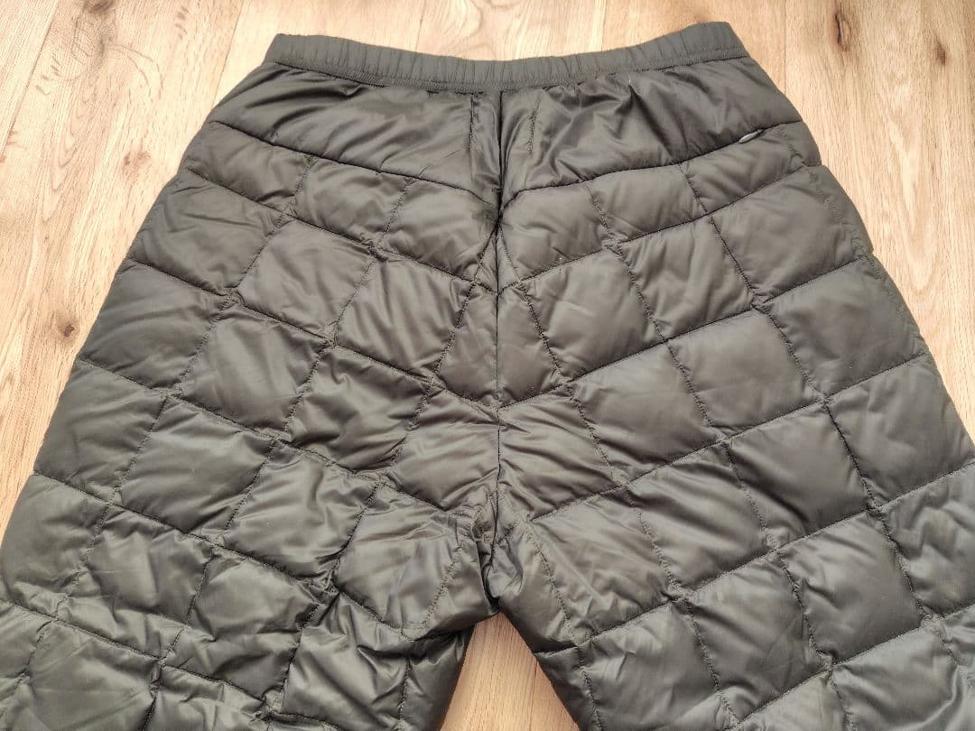 TAION ダウンパンツ カーキXL