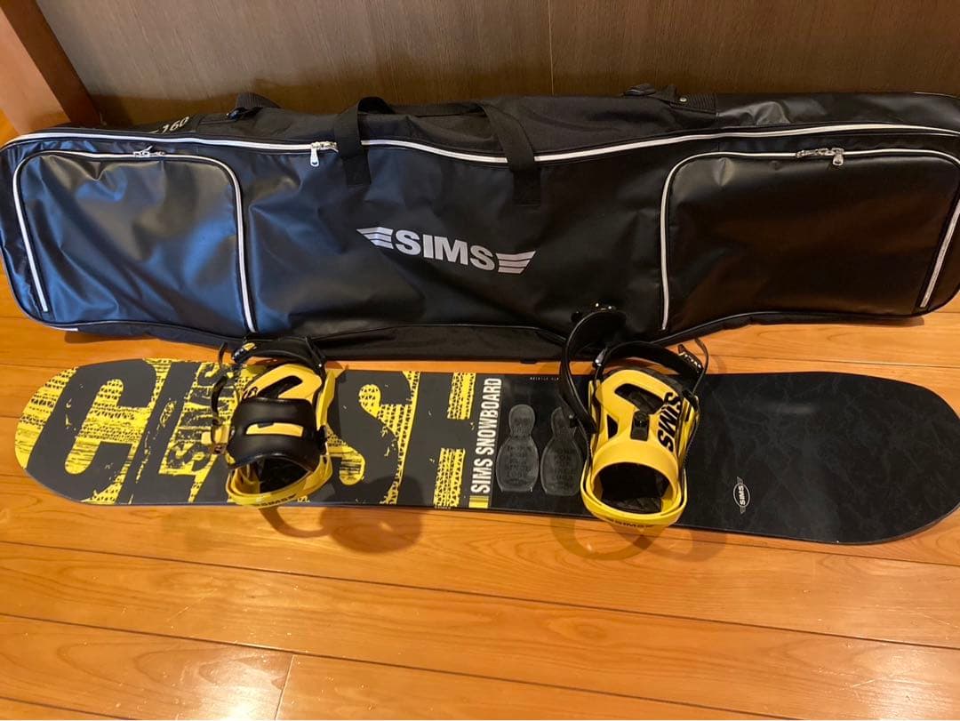 SIMS スノーボードセット ボード147 ブーツ27.0