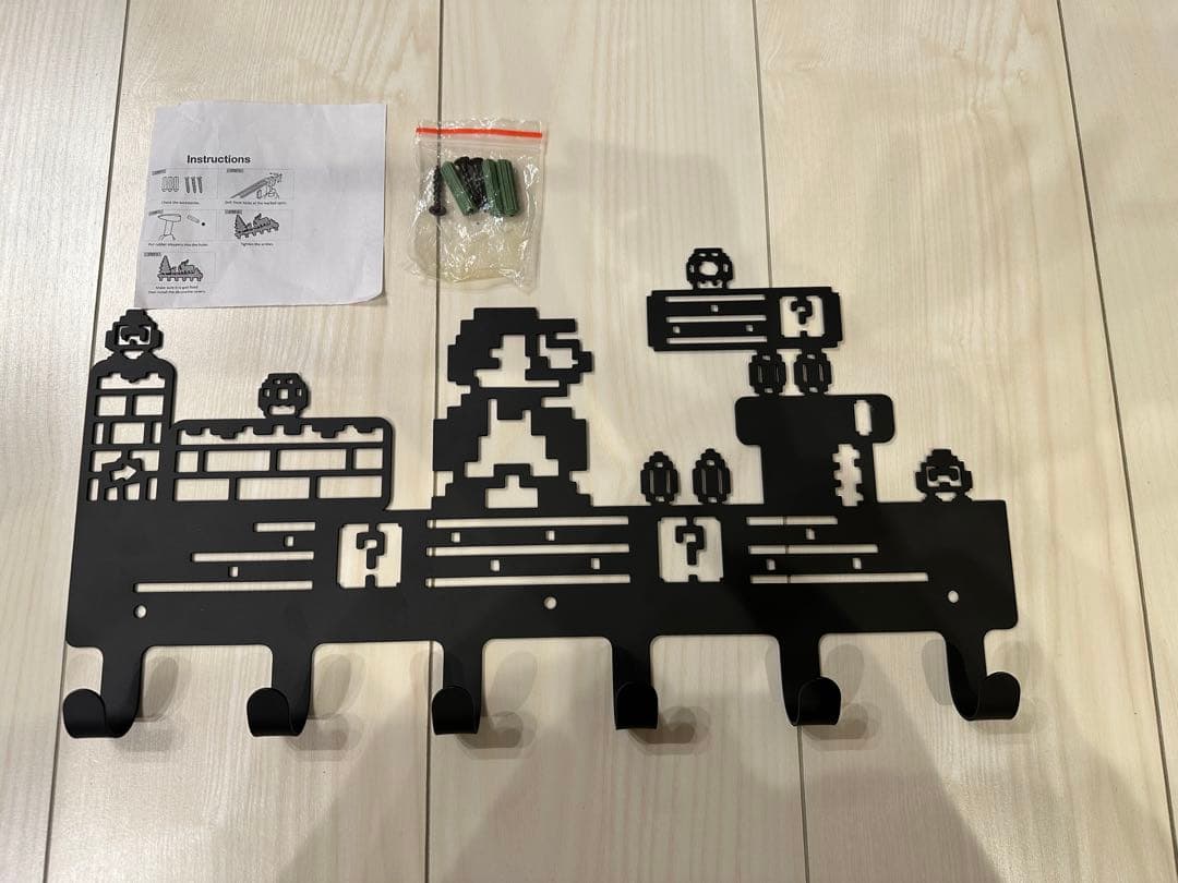 ウォールフック ブラック