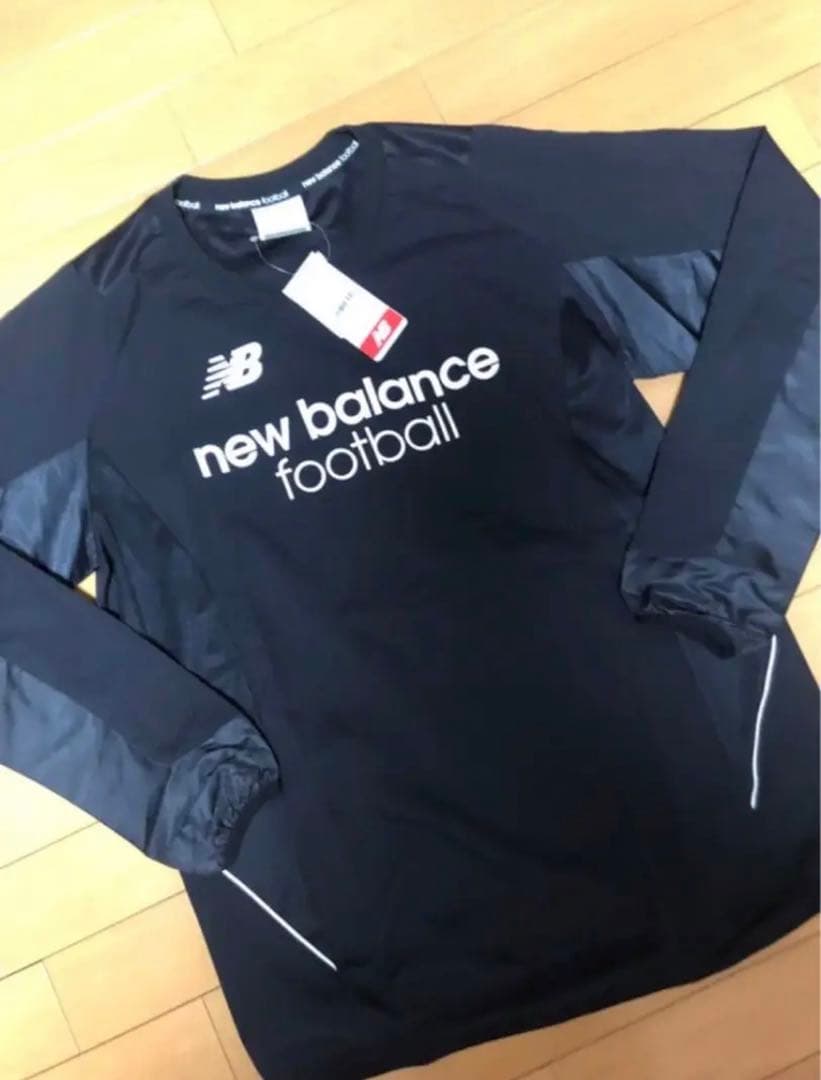 新品 M ブラック　ニューバランス ジャージ ピステ ウィンドブレーカー上着