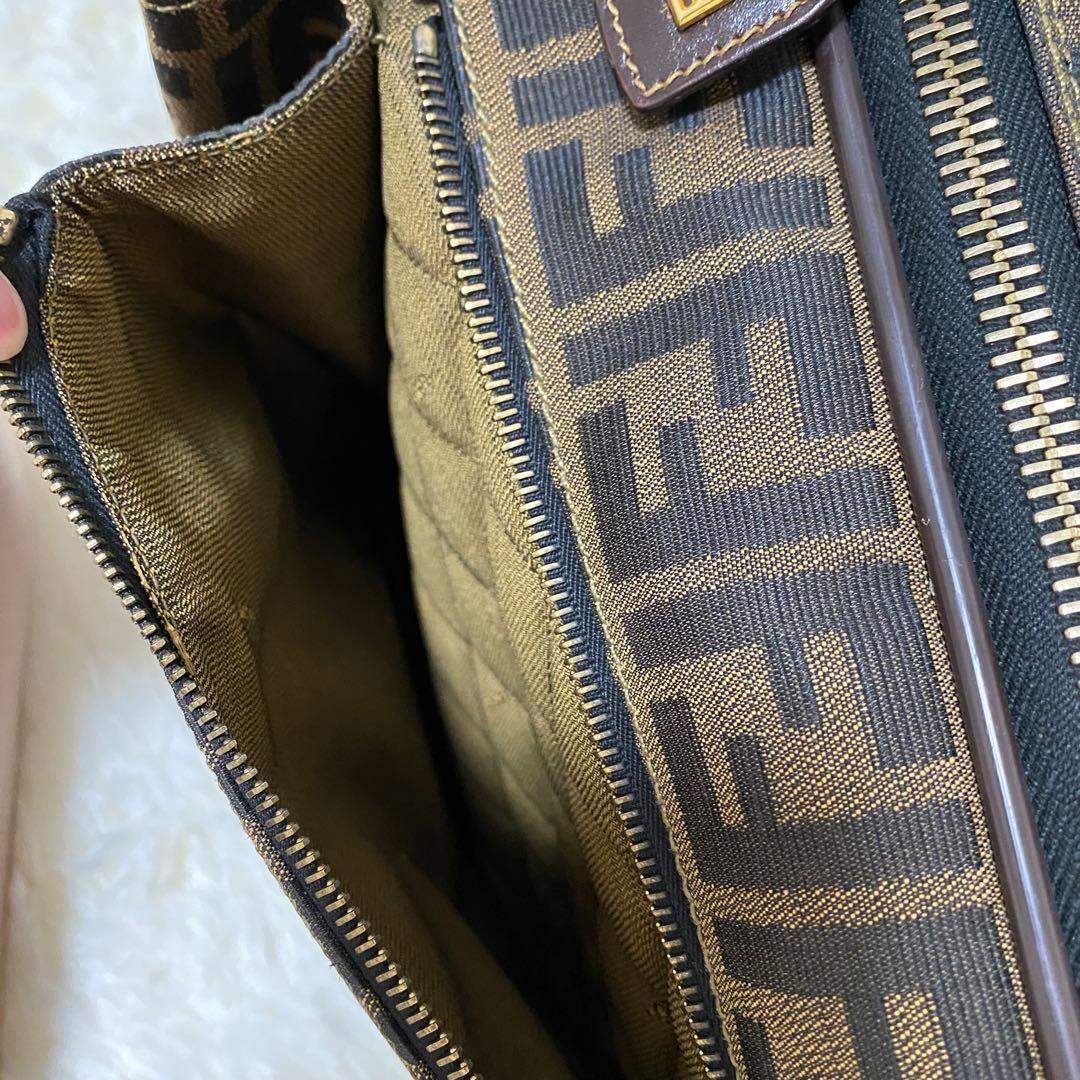 希少✨FENDI ズッカ柄 二輪キャリーバッグ 機内持ち込み スーツケース