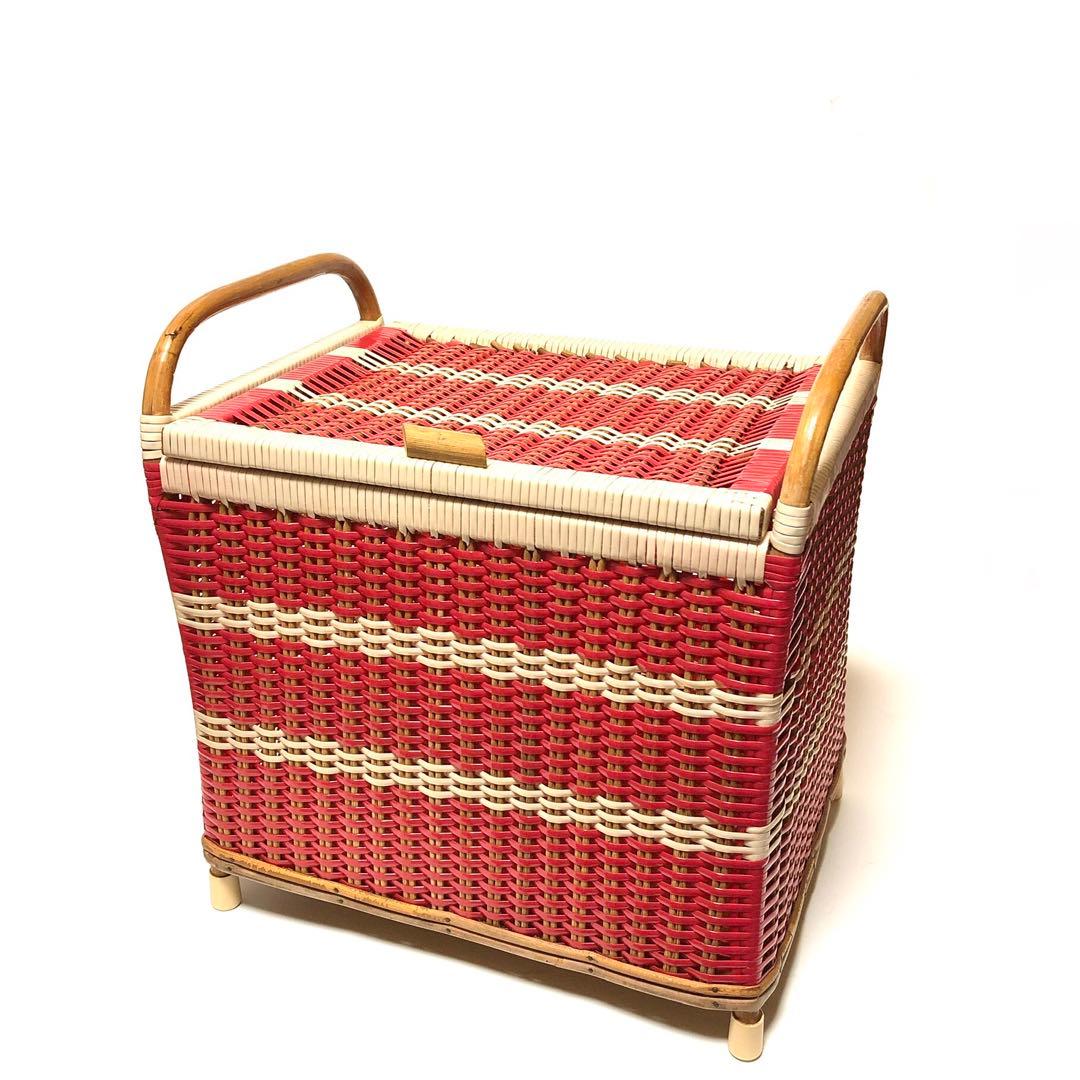 ■レトロ・多用途■ソーイングボックス・収納ボックス・衣装ボックス・ヴィンテージ