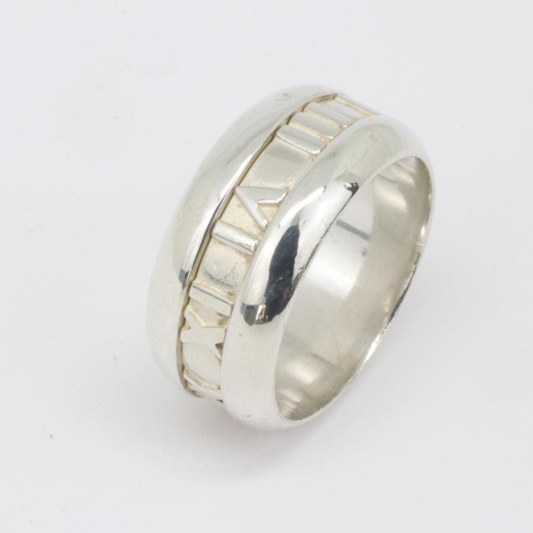 Tiffany & Co. ティファニー アトラス シルバー リング #15