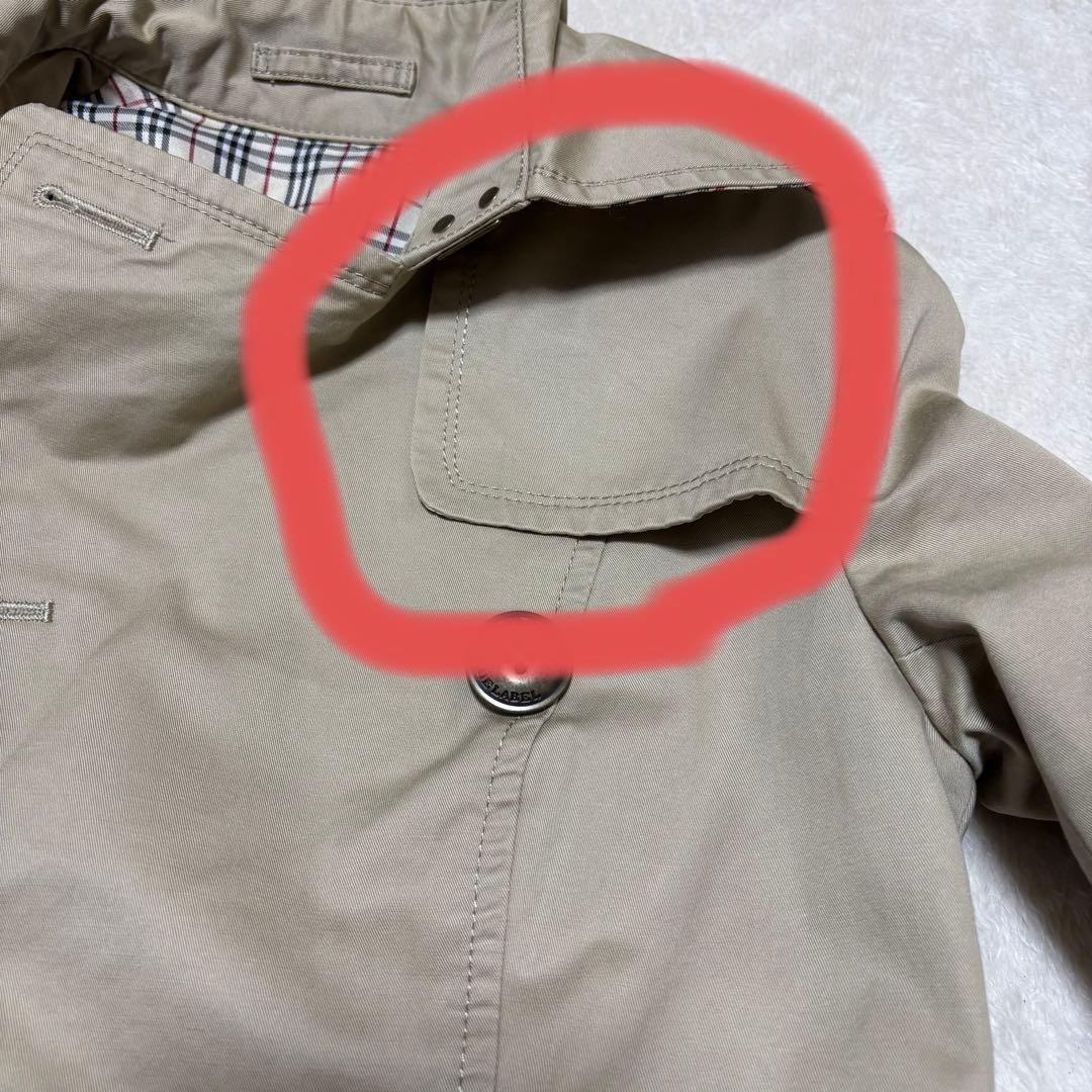 【大特価】 バーバリー ブルーレーベル トレンチ 36 ノバチェック