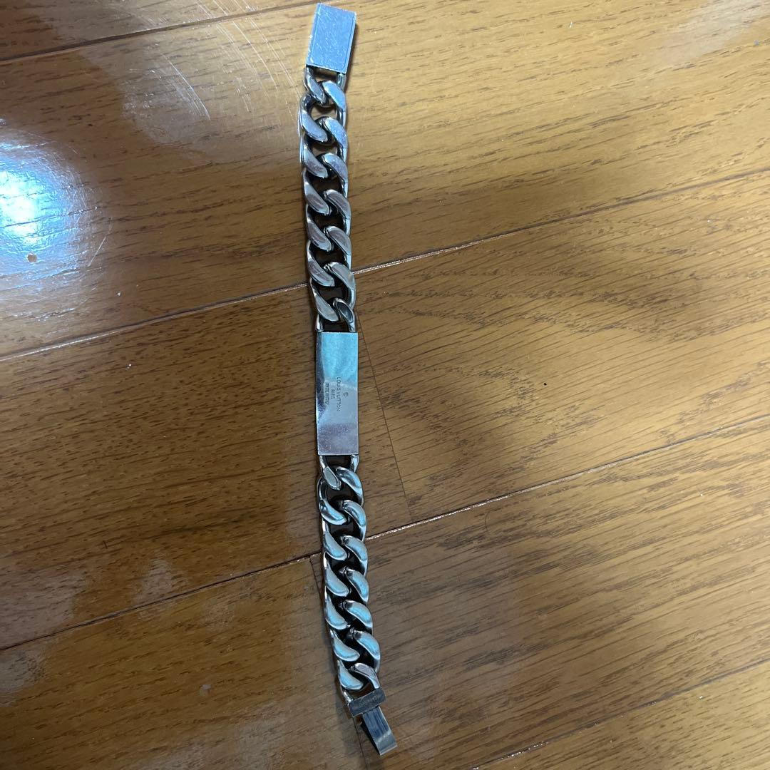 「値下可」ルイヴィトン　チェーンブレスレット　モノグラム　旧　M62486