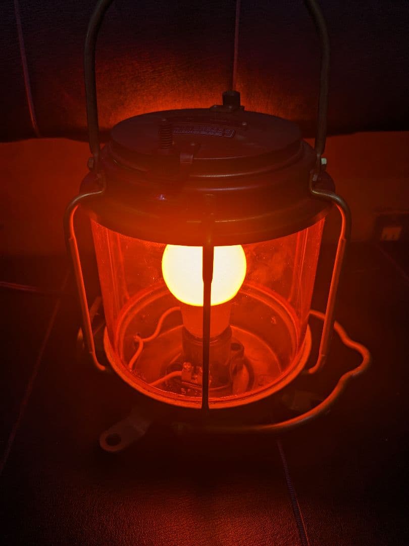 船尾燈　マリンランプ　船舶用照明　日本船燈株式会社　製造年昭和55年5月
