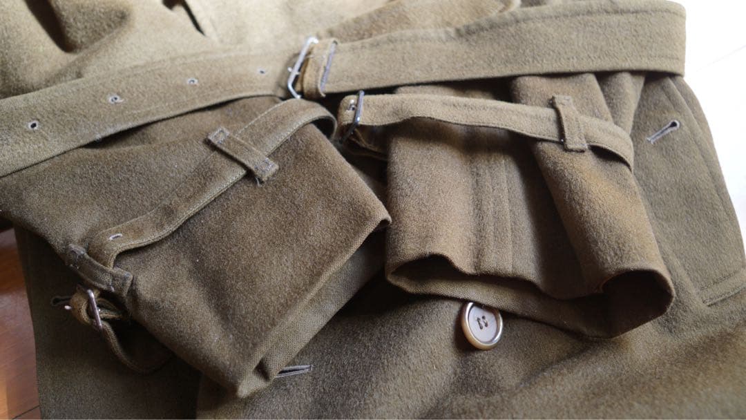 Burberry トレンチコート　ウール　アルパカ　英国製　ヴィンテージ　80s